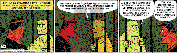 Rip Haywire on Monday March 31, 2025 Comic Strip