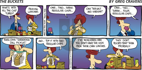 The Buckets on Sunday December 3, 2017 Comic Strip