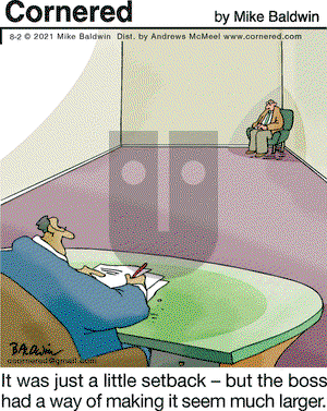 Cornered on Monday August 2, 2021 Comic Strip