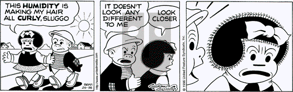 Nancy - Thursday September 26, 1996 Comic Strip