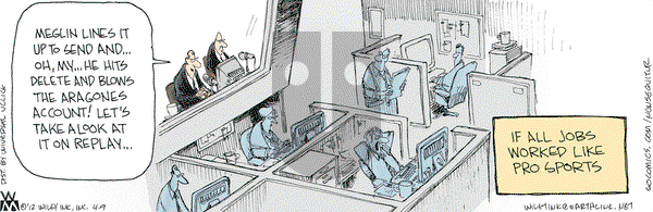 Non Sequitur - Monday April 9, 2012 Comic Strip