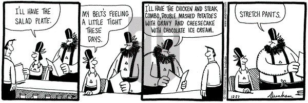 Overboard on Monday December 27, 1999 Comic Strip