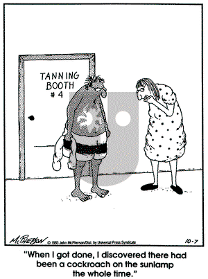 Close to Home on Thursday October 7, 1993 Comic Strip