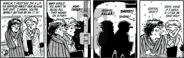 Doonesbury on Saturday December 30, 1989 Comic Strip