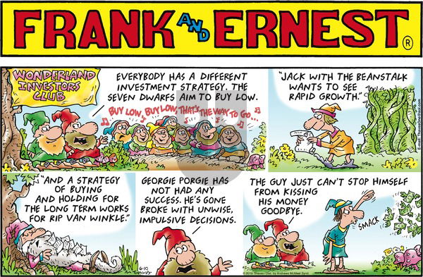 Frank and Ernest on Sunday June 10, 2018 Comic Strip