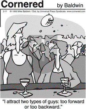 Cornered on Thursday February 11, 1999 Comic Strip