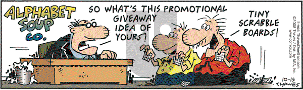 Frank and Ernest on Wednesday October 15, 2008 Comic Strip