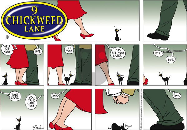 9 Chickweed Lane on Sunday March 23, 2014 Comic Strip