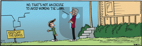 Grand Avenue on Thursday May 4, 2017 Comic Strip