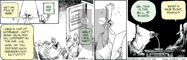 Non Sequitur on Friday January 23, 2004 Comic Strip