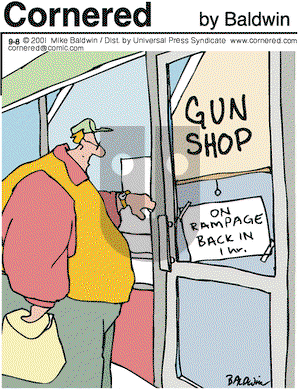 Cornered on Saturday September 8, 2001 Comic Strip