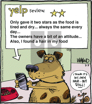 Reality Check on Saturday March 3, 2018 Comic Strip
