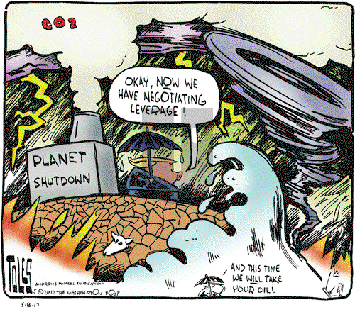 Tom Toles on Monday May 8, 2017 Comic Strip