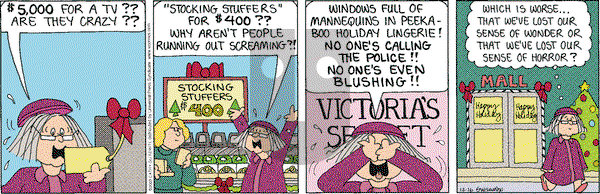 Cathy Classics on Tuesday December 16, 2003 Comic Strip
