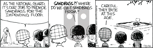 Red and Rover on Thursday July 5, 2007 Comic Strip