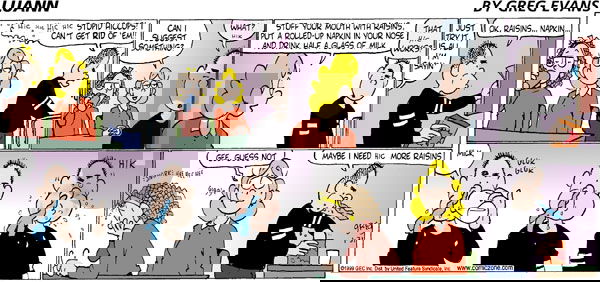 Luann on Tuesday November 2, 1999 Comic Strip