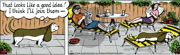 Fred Basset on Friday July 19, 2019 Comic Strip