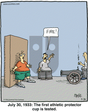 In the Bleachers on Friday July 30, 2004 Comic Strip