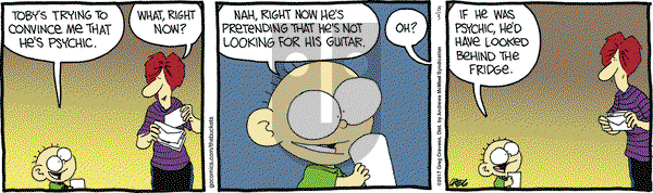 The Buckets on Thursday August 3, 2017 Comic Strip