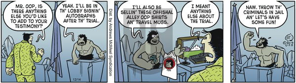 Alley Oop on Saturday December 14, 2019 Comic Strip