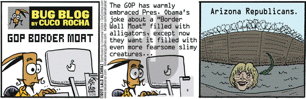 La Cucaracha on Saturday May 28, 2011 Comic Strip