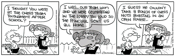 Soup to Nutz - Old on Wednesday January 31, 2007 Comic Strip