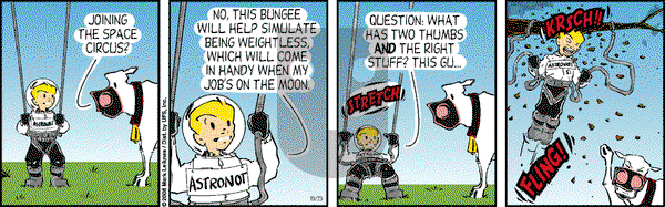 Cow and Boy Classics on Thursday October 23, 2008 Comic Strip