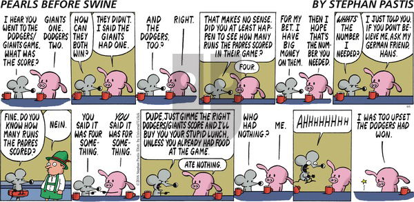 Pearls Before Swine on Sunday June 5, 2016 Comic Strip
