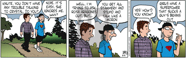 Luann - Friday August 19, 2011 Comic Strip