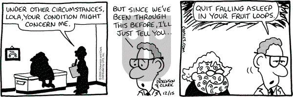 Lola on Thursday December 15, 2005 Comic Strip