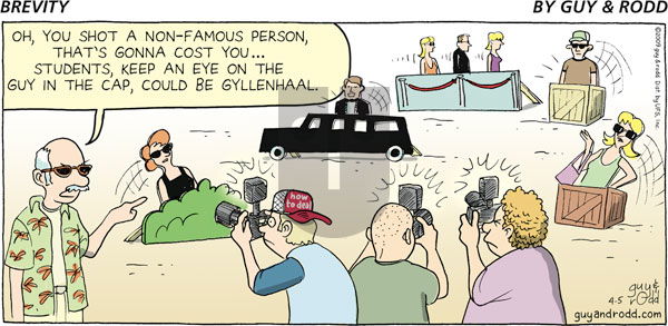 Brevity on Sunday April 5, 2009 Comic Strip