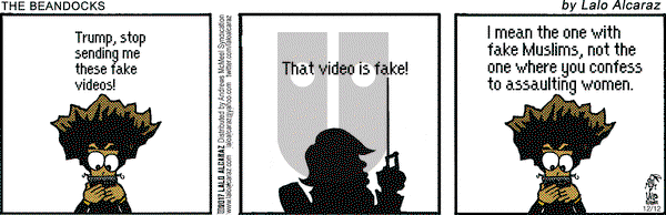 La Cucaracha on Tuesday December 12, 2017 Comic Strip