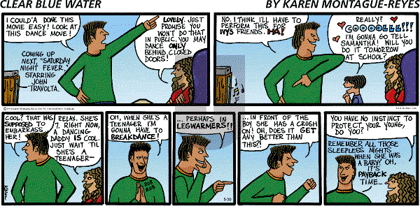 Clear Blue Water on Sunday May 30, 2004 Comic Strip
