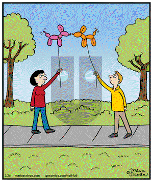 Half Full - Tuesday February 25, 2014 Comic Strip