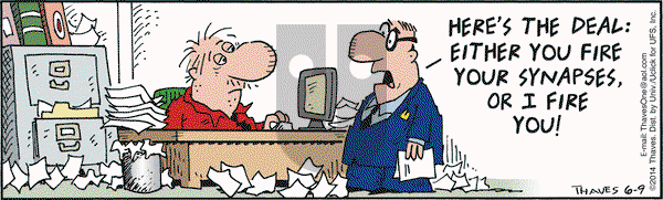 Frank and Ernest on Monday June 9, 2014 Comic Strip