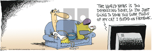 The Duplex on Saturday February 28, 2015 Comic Strip