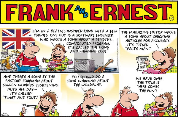 Frank and Ernest on Sunday September 20, 2020 Comic Strip