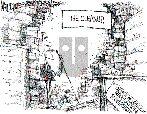 Matt Davies on Tuesday June 1, 2010 Comic Strip