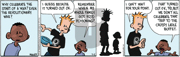 Frazz on Tuesday July 5, 2011 Comic Strip