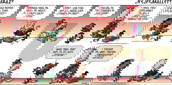 Frazz on Sunday March 16, 2003 Comic Strip
