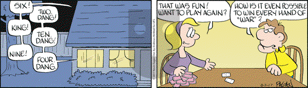 Drabble on Thursday August 3, 2017 Comic Strip