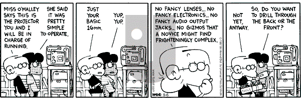 FoxTrot on Wednesday September 6, 2000 Comic Strip