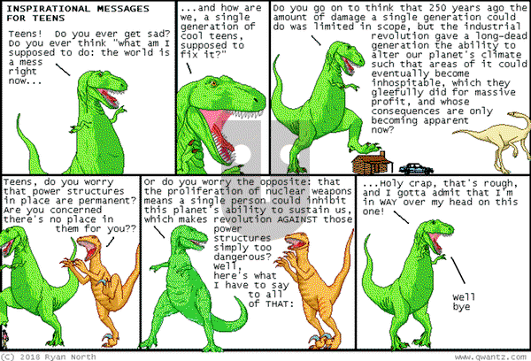 Dinosaur Comics on Thursday February 6, 2025 Comic Strip