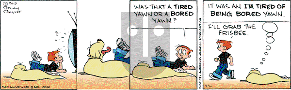 Red and Rover on Saturday September 30, 2017 Comic Strip