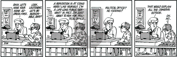 Doonesbury on Monday August 24, 1981 Comic Strip