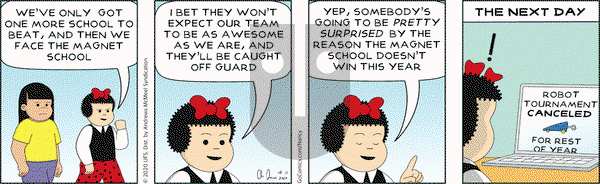 Nancy on Saturday April 11, 2020 Comic Strip
