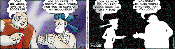 Alley Oop on Tuesday June 11, 2013 Comic Strip