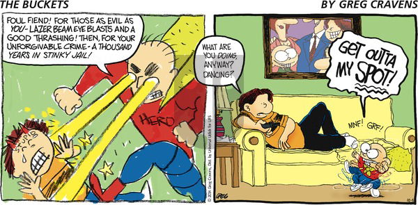 The Buckets on Sunday October 5, 2014 Comic Strip