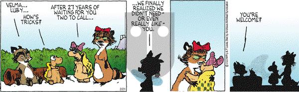 Over the Hedge - Wednesday February 21, 2024 Comic Strip