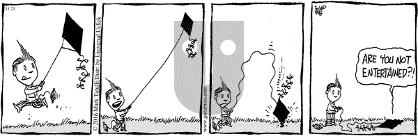 Lio on Wednesday November 23, 2016 Comic Strip